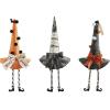 Mud Pie, Welcome Halloween Extra Large Dangle Leg Hat Sitter, 22″ x 18 1/4″ Dia