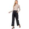 Mud Pie Women’s Ballard Leather Pant(Black)