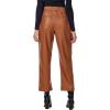 Mud Pie Women’s Ballard Leather Pant(Brown)