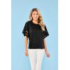 Mud Pie Women’s Casual(Black)