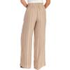 Mud Pie Women’s Emily Smocked Trousers(Brown)