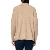 Mud Pie Women’s Fallon Contrast Sweater(Tan)