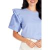 Mud Pie Women’s Franco Top(Blue)