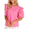 Mud Pie Women’s Franco Top(Pink)