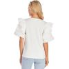 Mud Pie Women’s Franco Top(White)