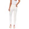 Mud Pie Women’s Frye Slit-Hem Pull on Jeans(White)