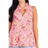 Mud Pie Women’s Jeanette Flounce Top(Pink)