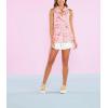 Mud Pie Women’s Jeanette Flounce Top(Pink)