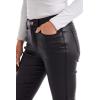 Mud Pie Women’s Krisa Faux Leather Pants(Black)