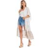 Mud Pie Women’s Lorena Kimono(White)