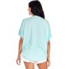 Mud Pie Women’s Nate Patch Tee(Blue)