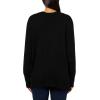 Mud Pie Women’s Noralee Button Sweater(Black)