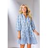 Mud Pie Women’s Pace Tunic Dress(Blue)