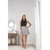 Mud Pie Women’s Susie Flounce Skirt(Cream)