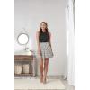 Mud Pie Women’s Susie Flounce Skirt(Cream)