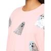 Mud Pie Womens Sweatshirt Pink