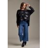 Mud Pie Womens Sweatshirt(Black)