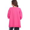 Mud Pie Womens Sweatshirt(Pink)