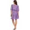 Mud Pie Womens Women’s Audra V-Neck Dress(Blush)