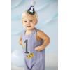 Mud Pie baby-boys Mud Pie 1st Birthday Boy Jon Jon(Blue yellow green)