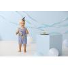 Mud Pie baby-boys Mud Pie 1st Birthday Boy Jon Jon(Blue yellow green)