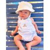 Mud Pie baby-girls Children’s Stripe French Knot Bubble(Stripe)