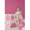 Mud Pie baby-girls Smocked Birthday Bubble(Pink Seersucker)