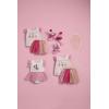 Mud Pie baby-girls Toddler Girl Birthday Tutu Set(Pink 1st Birthday)