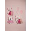 Mud Pie baby-girls Toddler Girl Birthday Tutu Set(Pink 1st Birthday)