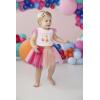 Mud Pie baby-girls Toddler Girl Birthday Tutu Set(Pink 2nd Birthday)