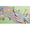 Pink Paint Brush Chalk Set