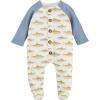 Mud Pie Baby Boys Children’s Fish Button Sleeper(Fish Print)