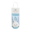 Mud Pie Baby Bunny Rattle Toe Socks, Grey, 0-12M(Blue)