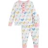 Mud Pie Baby Girl’s Children’s Chicken Print Pjs(Chickens)