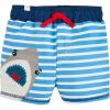 Mud Pie Boys’ Standard Shark Applique Trunks(Shark)
