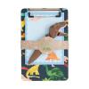 Mud Pie Brown Dino Pen and Clipboard