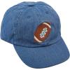 Mud Pie Children’s Embroidered Hat; One Size Fits Most(Football)