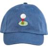 Mud Pie Children’s Embroidered Hat; One Size Fits Most(Golf)