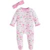 Mud Pie Children’s Girl Golf Sleeper And Hb(Pink With Ruffles)