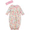 Mud Pie Children’s Rainbow Floral Take Me Home; 0-3M