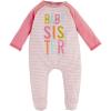 Mud Pie Girls Baby Sibling Sleeper(Baby Sister)