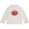 Mud Pie Girls Kids Bow Pumpkin Rollneck Sweater, Small-12-18 Months, Pink
