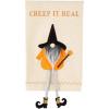 Mud Pie Halloween Dangle Gnome Towel (Creep it Real), 21″ x 14″ (44000039C)(Creep It Real)