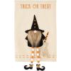 Mud Pie Halloween Dangle Gnome Towel (Creep it Real), 21″ x 14″ (44000039C)(Trick Or Treat)