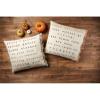 Mud Pie Halloween Poem Pillow, 20″ x 22″, Orange 12 Count(Black)