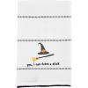 Mud Pie Halloween Towel, Drive Stick, 16 1/2″ x 26″