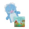Mud Pie Kids Dino Bath Book Set; 5 1/2″ X 5 1/2″