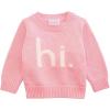 Mud Pie Kids Hi Baby Girl Sweater