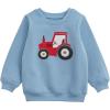 Mud Pie Kids Tractor Sweatshirt(Blue)