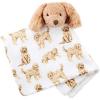 Mud Pie Labrador Retriever Dog Woobie, Tan(Doodle)